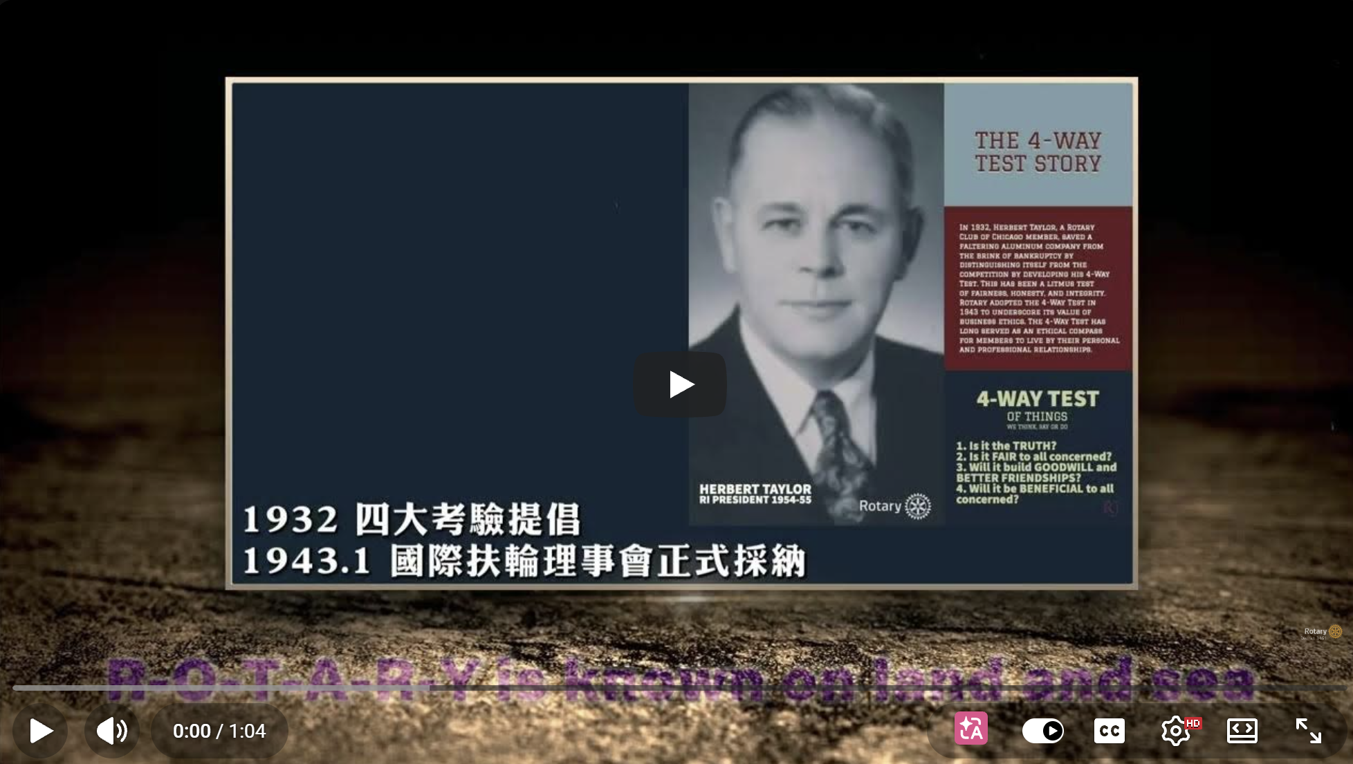 扶輪頌-扶輪源起與發展II